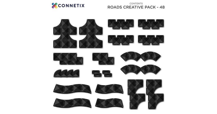 Connetix Roads Set