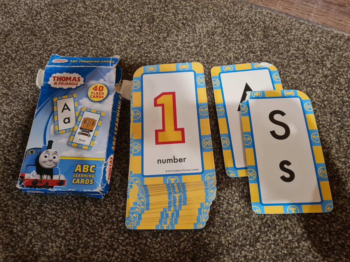 Thomas & Friends ABC Learning Cards