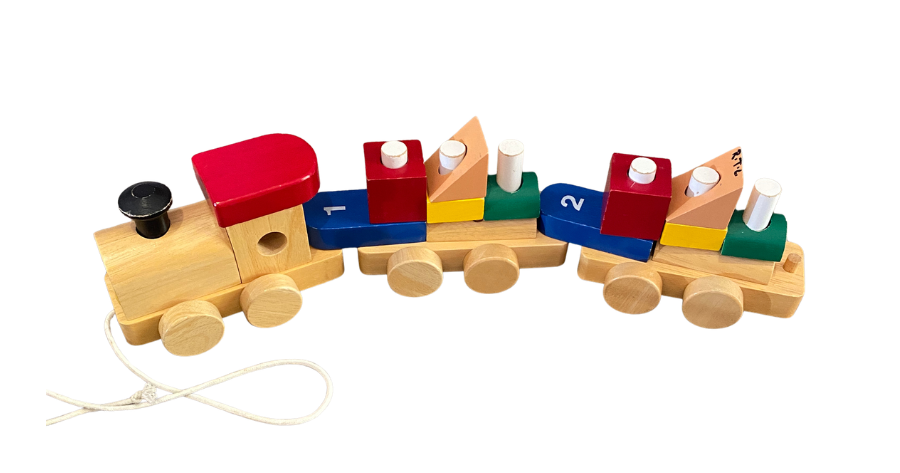 Pull Along Shape Train