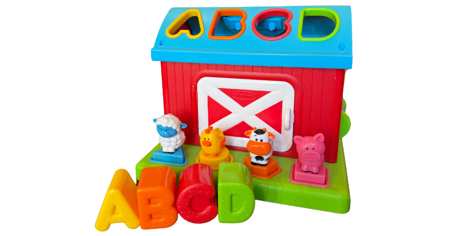 Shapes and Letters Posting Barn