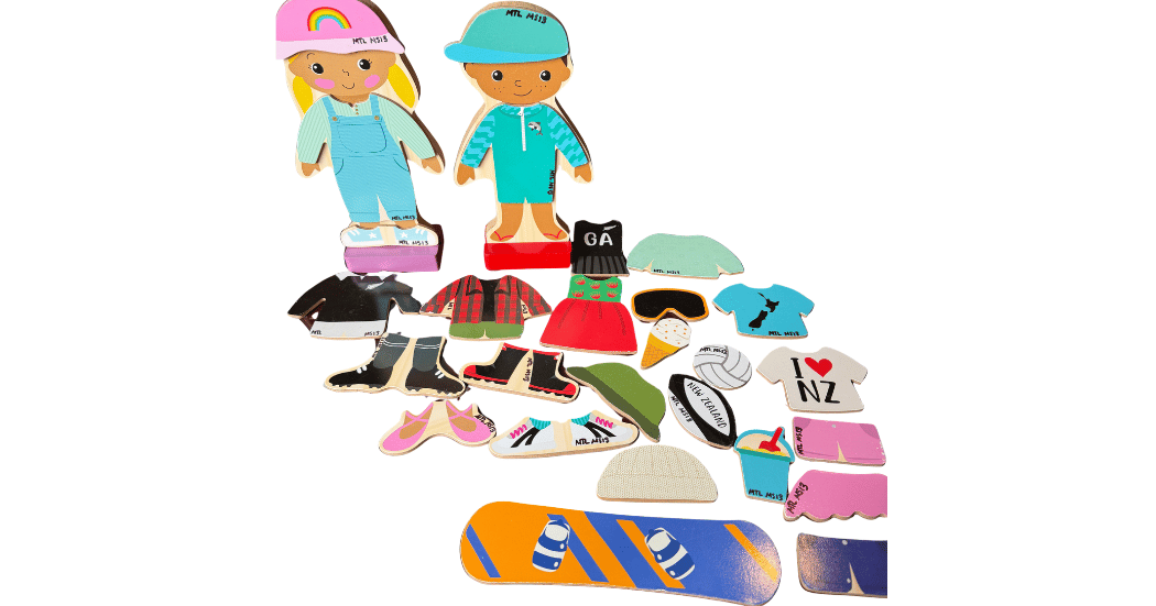 Magnetic Dress Up Dolls