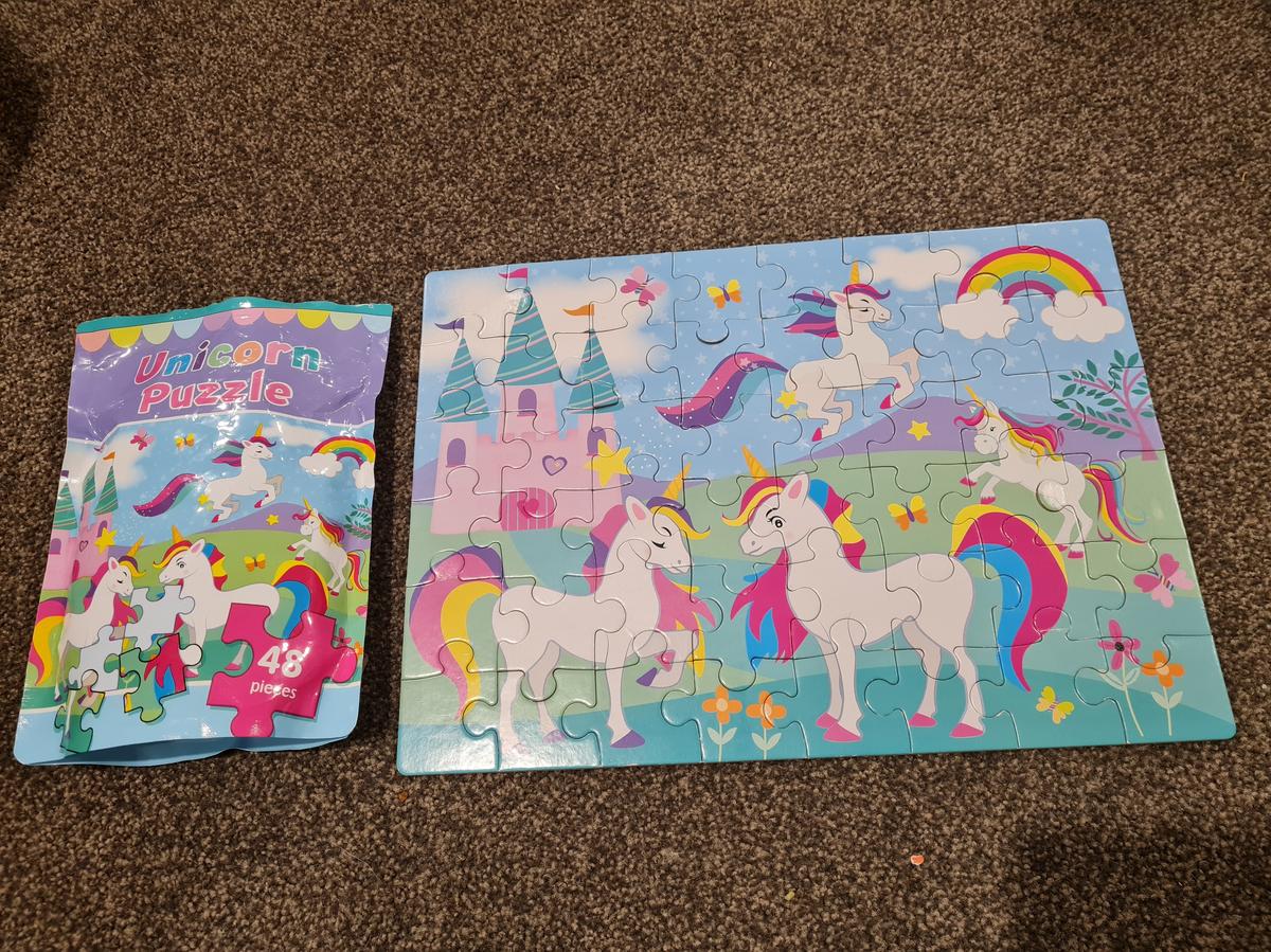 Multiple Unicorns 48 piece puzzle
