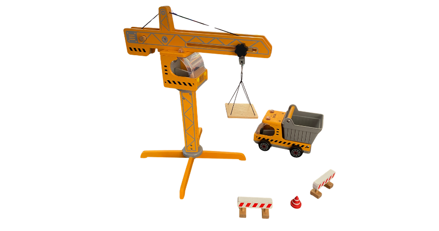 Hape Crane Construction Set